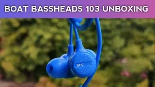 boAt BassHeads 103 unboxing - Super Comfortable Earphones - INDICODERZ