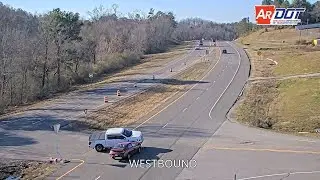 Arkansas: Bad Driver Fails To Yield & Gets Hit By Car