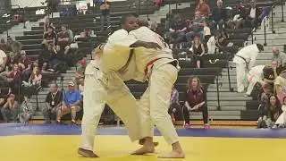 Dad tries a Judo match. Doesn't go great. Denver Classic Oct. 22, 2022.