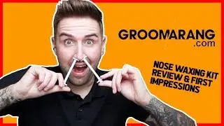 Groomarang Nose Waxing Kit - First Impression and Review  |  thatsNathan
