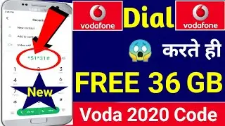 Vodafone free 36GB 4G data offers 2020 || vodafone free Internet || vodafone free data || Free data