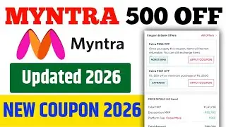 Myntra free shopping trick | Myntra free shopping coupon code | Myntra Coupon Code 2026