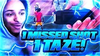 1 MISSED SHOT = 1 TAZE GONE WRONG ! BROTHER KNOCKED ME OUT AFTER TAZING HIM NBA 2K19 MYPARK RAGE