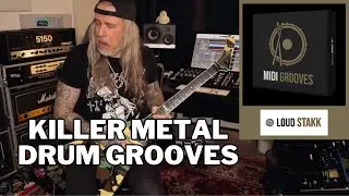 Killer Metal Drum Grooves | LOUDSTAKK Midi Grooves