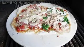 Pizzastein für 10€ - Pizza vom Gasgrill Test