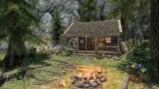 Skyrim SE Mod - Hunter's Cabin - Great Starter Player Home