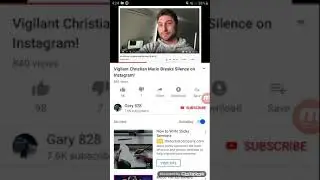 Gary828 was still doing a video about TVC MARIO