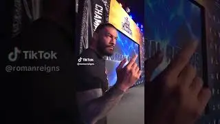 ROMAN REIGNS IN night of champions press conference #wwe #trending