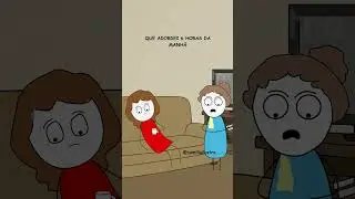 M&atilde;e t&ocirc; t&atilde;o cansada 😣 #humor #comedia #desenho #mae #preguica #cansada #filha #donadecasa
