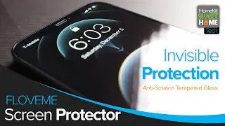 FLOVEME Tempered Glass Screen Protector for iPhone 12 Pro Max