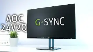 Der BESTE 100&euro; Gaming Monitor! AOC 24V2Q 75Hz G Sync Compatible [2019]