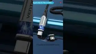 2 Pack Magnetic Charger Cable 3A Fast Micro USB Cable Magnet #shorts #shortvideo  #shortvideo