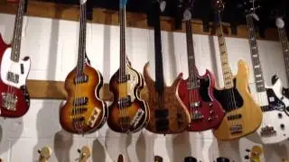 Mansons guitar shop in Exeter, UK
