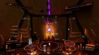 Single Ship Counter Attack on Thargoid Titan Cocijo that is Attacking Earth