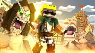 I Joined a 'TITAN ONLY' Minecraft Server!
