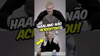 HAALAND NÃO ACREDITOU QUANDO VIU ESSA BOLA DE 200 ANOS!😱