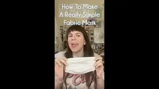 Kelsey Randall Simple Fabric Face Mask Instructions