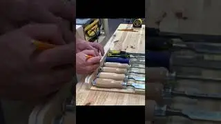 French Cleat Chisel Holder #shorts