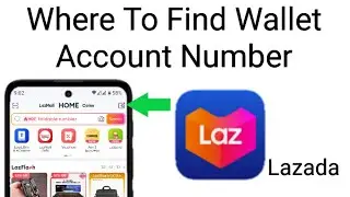 how to know your Lazada wallet account number