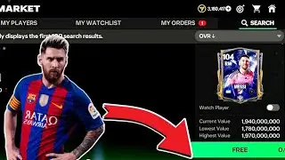 How to hack free Messi toty 25 in fc mobile 25