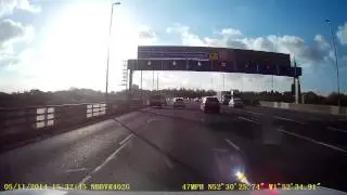 [ML59 YGF]  - Late Exit on Aston Expressway A38M