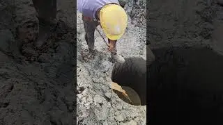 pile bore depth checking|| How to check the pile bore depth & Sound @civiltips1 #viralvideo