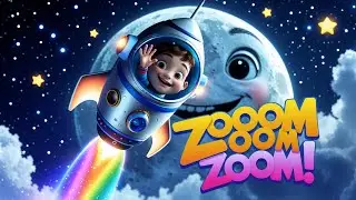 Rocket Song for Kids! 🚀 | Fun Space Song for Kids #spaceforkids #toddlerfun