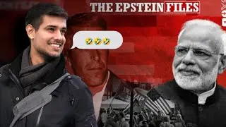 Finally Dhruv Rathee React On Narendra Modi Name in Epstein File | What Dhruv Rathi Said