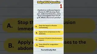 Medical Surgical Nursing NCLEX Review: 80 High-Yield NCLEX Questions with Answers & Rationales