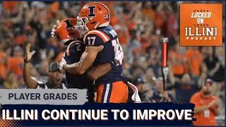 PLAYER GRADES: Luke Altmyer, RBs Shine | O-Line Still a Problem | Illini Podcast