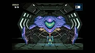 Metroid Fusion on GameBoy Advance, comparison of CRT shader presets in RetroArch on PC