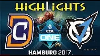 DC vs Team VGJ Storm ESL One Hamburg 2017 Highlights Dota 2
