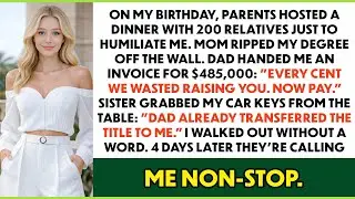 My Parents Handed Me A $485,000 Bill For Raising Me—Now They're Calling Me Non Stop...