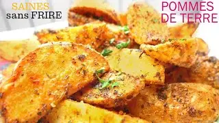 Mieux que les frites 🍟😍 Pommes de terre croustillantes sans friture !