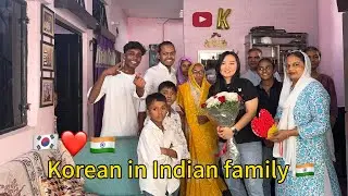 I was invited to a desi Indian family&rsquo;s home 🇮🇳🇰🇷@Thepucchivlog1