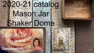 Mason Jar Shaker Domes how to