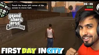 FIRST MISSION | 🤯 GTA SAN ANDREAS DEFINITIVE EDITION KHATARNAK GRAPHICS (PART 1)