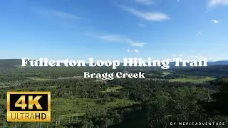 [4K Tour] Fullerton Loop Hiking Trail | Scenic Walk in Kananaskis, Alberta
