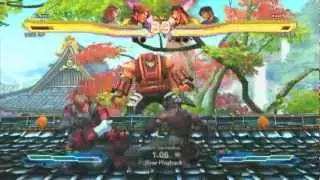 Street Fighter X Tekken Ranked Match (Lars X Alisa vs. Ryu X Guy)