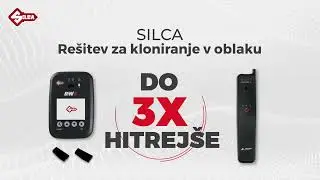 Silca RW5 & Smart Aerial Plus kloniranje avto transponderjev SLO