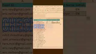 Excel Flash Fill function: fills your data when it senses a pattern.