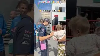 Kid refuses to let Franco Colapinto go #francocolapinto #f1shorts #f1