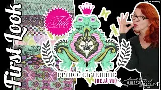 🧵 Motivschnitt & Stoffkombi-Hacks 🐸👑Tula Pink &middot; Prince Charming D&eacute;j&agrave; Vu | First Look LIVE mit Ina 💚