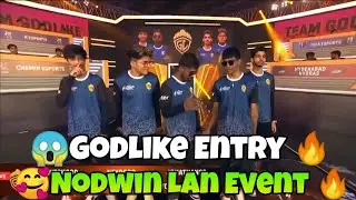 🔴 Godlike Entry Nodwin Lan Event 😱 | Jonathan Entry Op 🔥 | Nodwin Lan Event