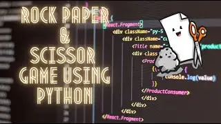 Rock Paper Scissor Game using Python - #Python