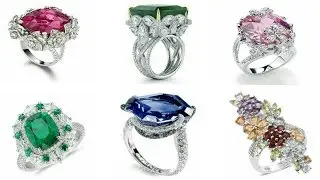 Latest Diamond Platinum Engagement Ring 2019 | Wedding Ring Designs| Urmi Fashion Club.