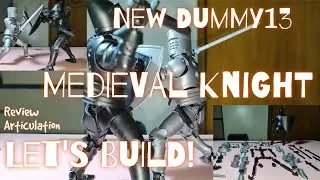 NEW! DUMMY13 Medieval KNIGHT! Let's Build! #dummy13 #lucky13 #mythiclegions #knight #toys