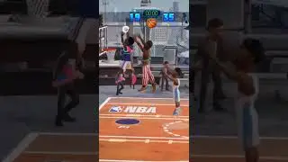 NBA2K playgrounds full court fade away 3 pointer!🏀 #kojak25 #gaming #nba2k