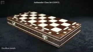 Sunrise Ambassador Chess Set CHW1