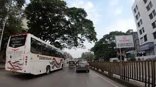 4K | Ganeshkhind Road/University Road, Pune | Driving in Pune